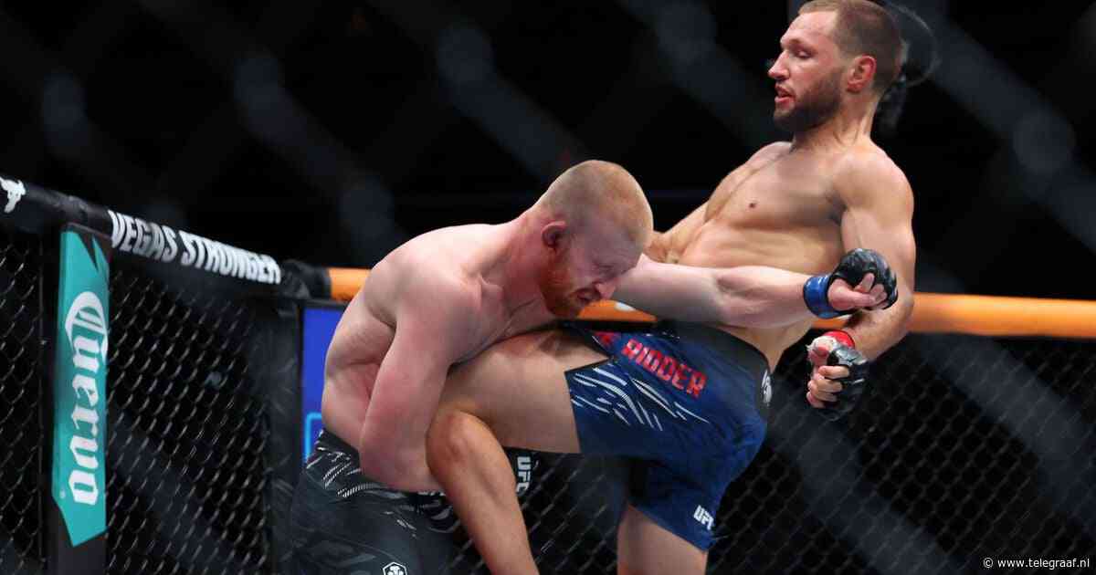 Reinier de Ridder sloopt ongeslagen Amerikaanse belofte in UFC: ‘Sean Strickland, jij bent aan de beurt!’