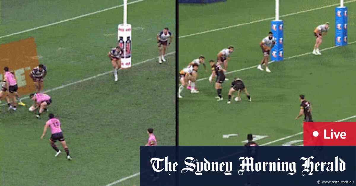 NRL Magic Round 2025 LIVE: Hunt and Reynolds combine to score first points against Panthers
