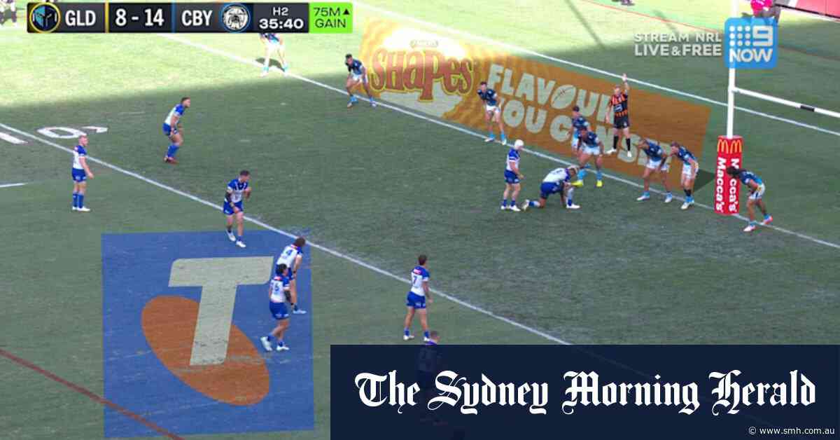 NRL Highlights: Titans v Bulldogs - Round 9