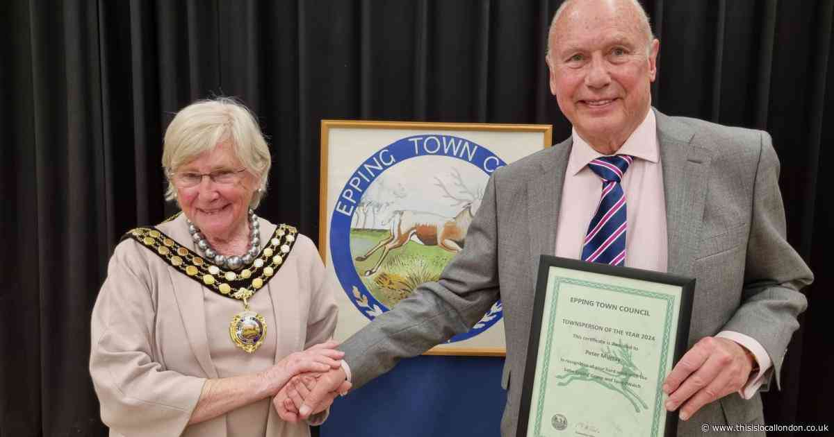 Town Council honours 'community heroes' at civic reception