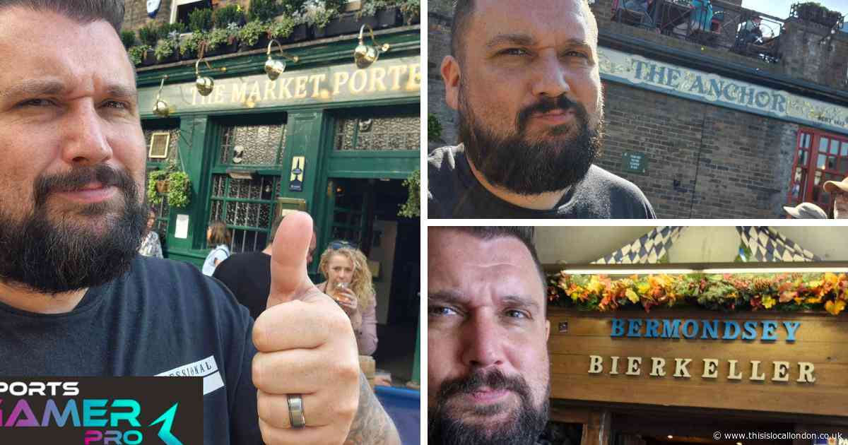 YouTuber visits 20 Southwark pubs in one day – finding some ‘absolute gems’