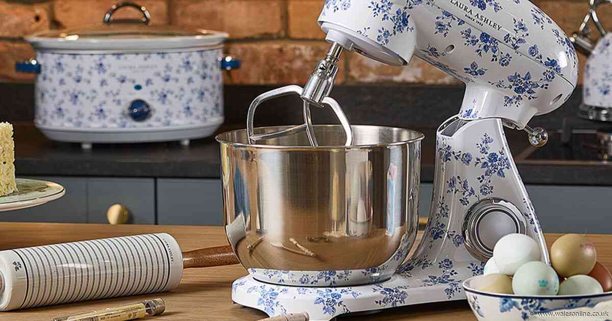 Review: Laura Ashley China Rose Stand Mixer marries vintage charm with modern functionality