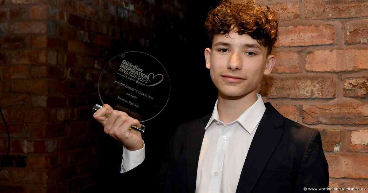 Award-winning Great Sankey teenager is an inspiration to young people
