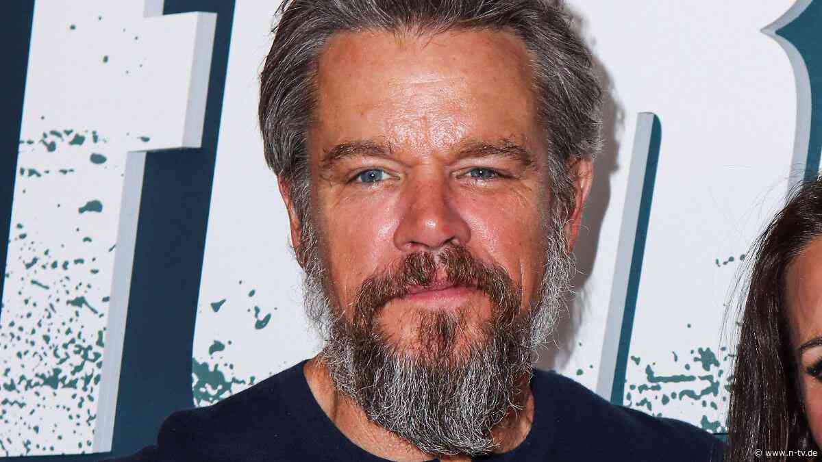 Bei Filmpremiere in New York: Matt Damon überrascht mit neuer Gesichtsbehaarung