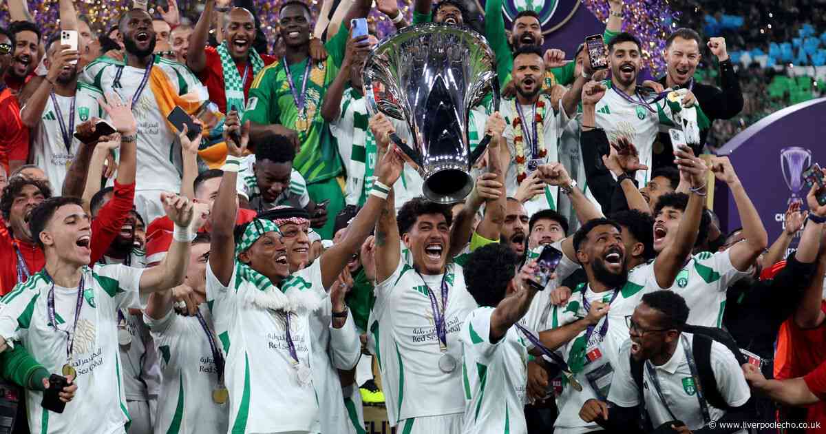 Roberto Firmino reduced to tears after winning first trophy since Liverpool departure