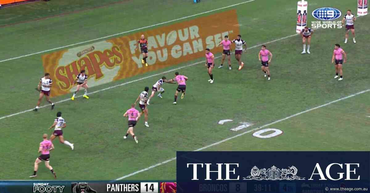 Cleary's 'grand final like' try