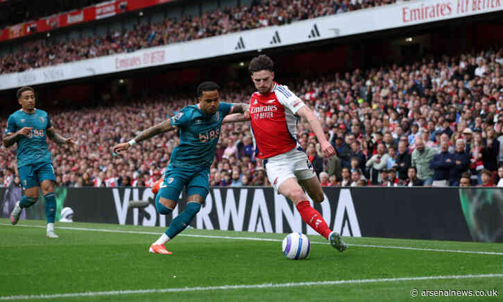 2/2 dribbles, 7 duels won: 8/10 Arsenal star was superb vs Bournemouth, looks ready for PSG challenge - opinion