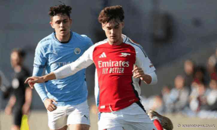 Arsenal U21s lose in extra-time to Man City to get knocked out of PL2 play-off