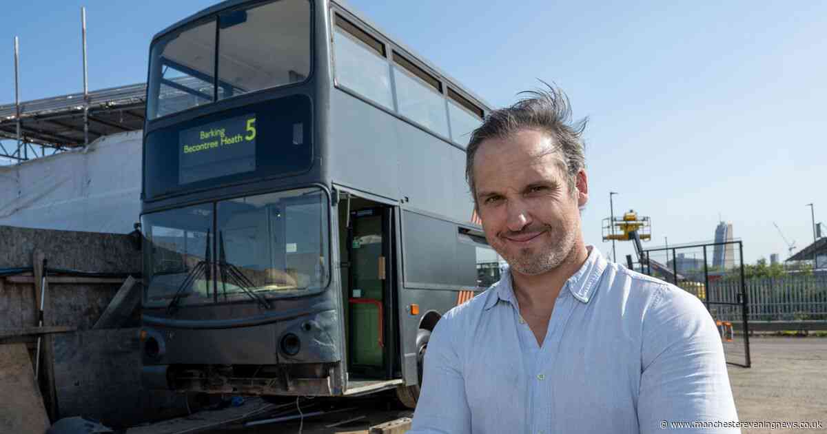 'We turned a double-decker bus into a two-bed apartment - now it's for sale on eBay'
