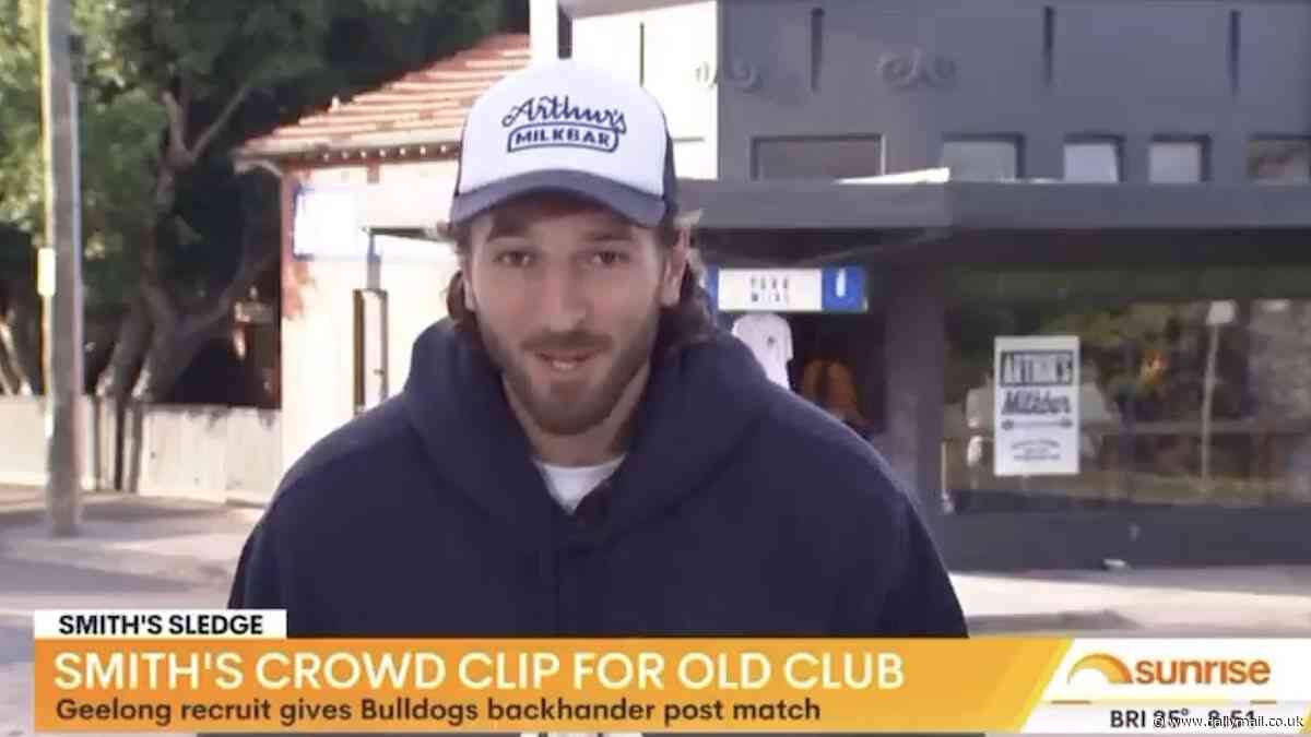 Marcus Bontempelli claps back at former team-mate Bailey Smith with a brutal sledge after he sparked outrage over a veiled swipe at his old club