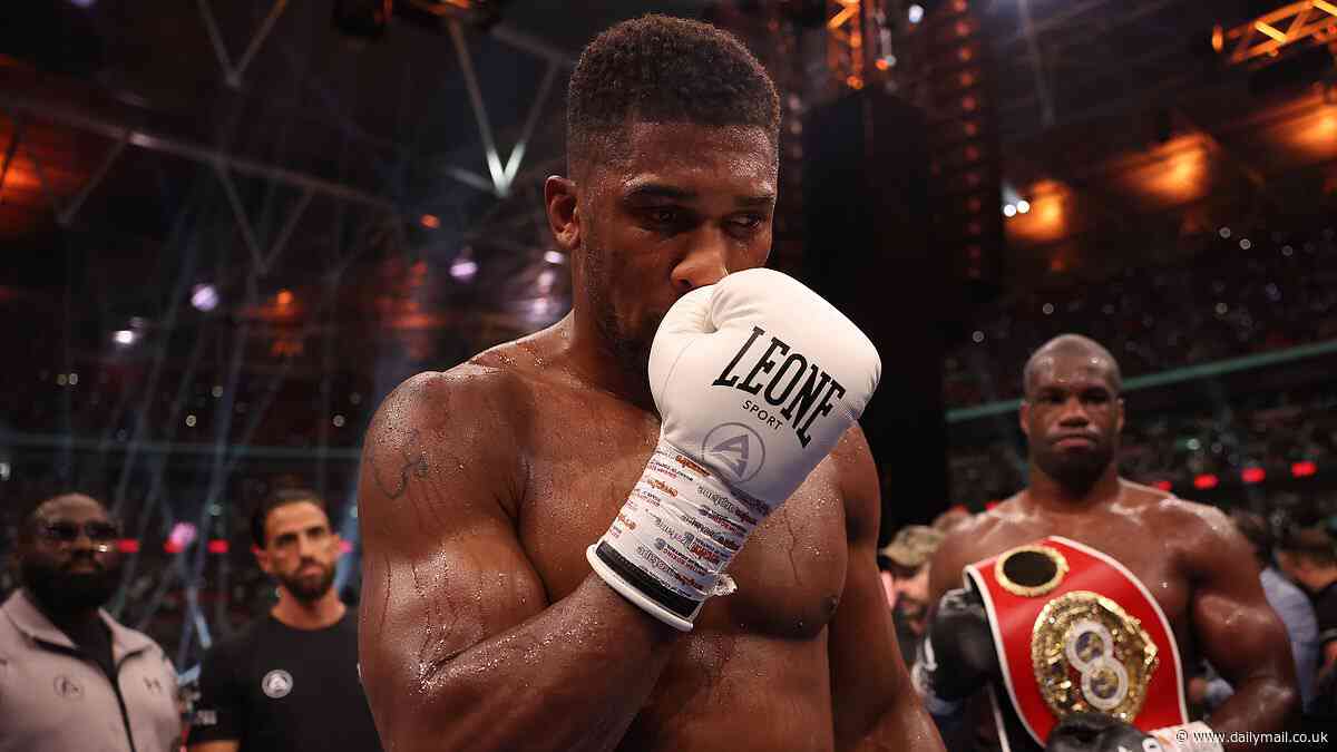 Anthony Joshua to undergo surgery later this month as he looks to return to full fitness ahead of potential Tyson Fury fight