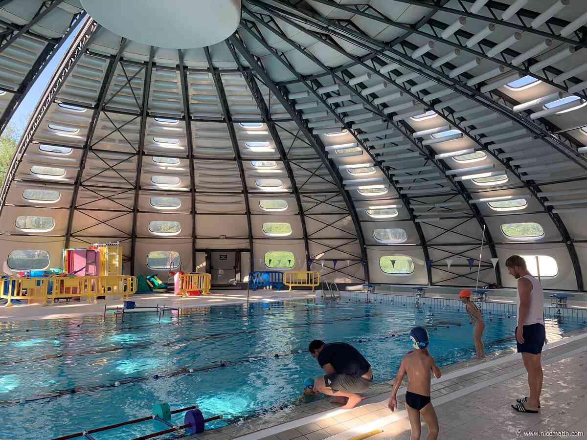 Système de ventilation, reconstruction de la coupole: la piscine des Canebiers a fait peau neuve à Cagnes-sur-Mer