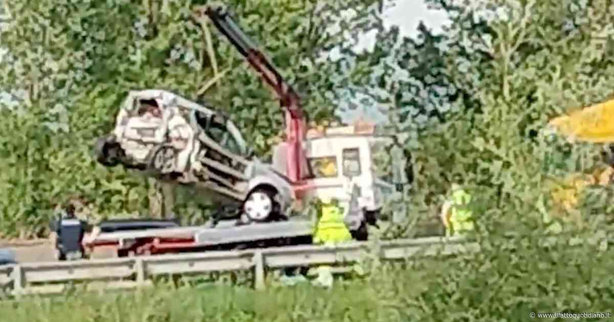 Tamponamento in A1, morti padre e figlio di 8 anni. Gravi anche la madre e una bimba di 5 anni