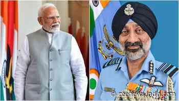 IAF Chief Amar Preet Singh Meets PM Modi Amid Heightened Tensions With Pakistan