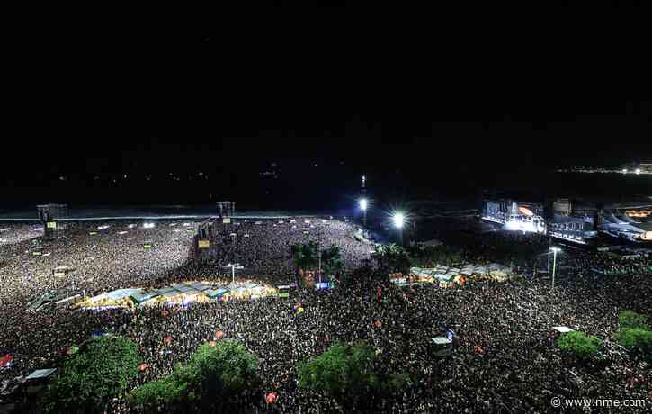 Watch Lady Gaga play the biggest show of her career for 2 million strong crowd at Copacabana Beach