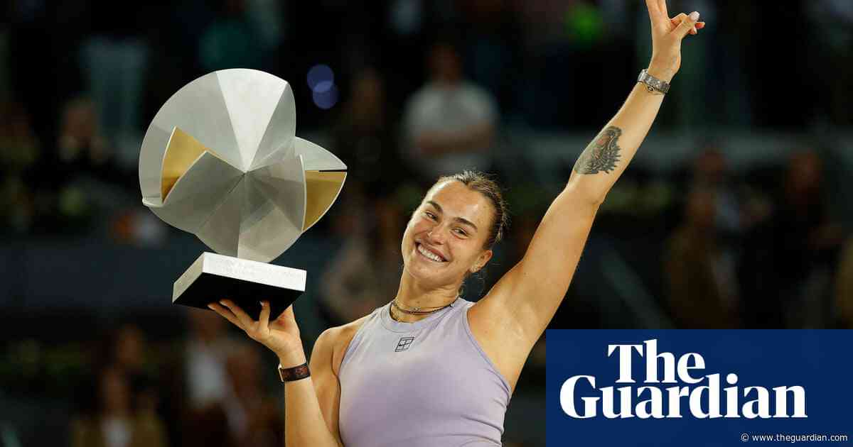 Aryna Sabalenka seals Madrid Open hat-trick by dismantling Gauff