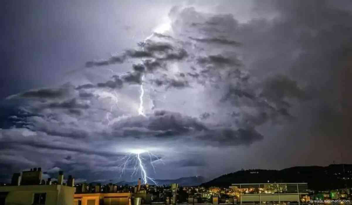 Le Var et les Alpes-Maritimes placés en vigilance: des orages attendus ce dimanche