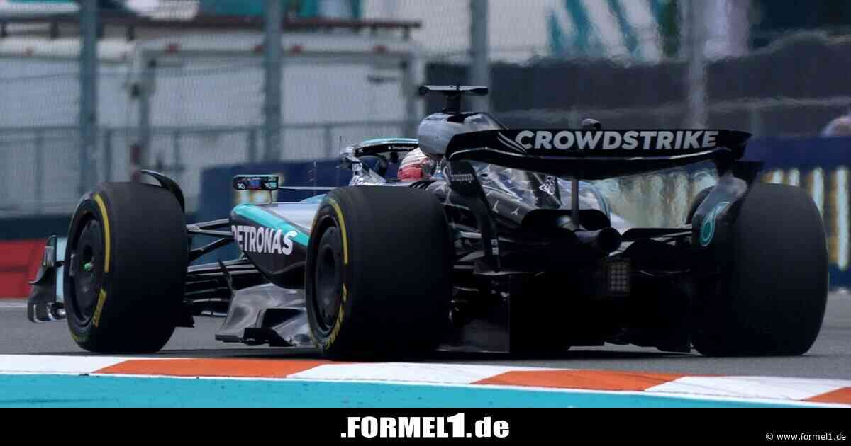 George Russell in Miami nur Mercedes' Nummer 2: "Klickt einfach nicht"