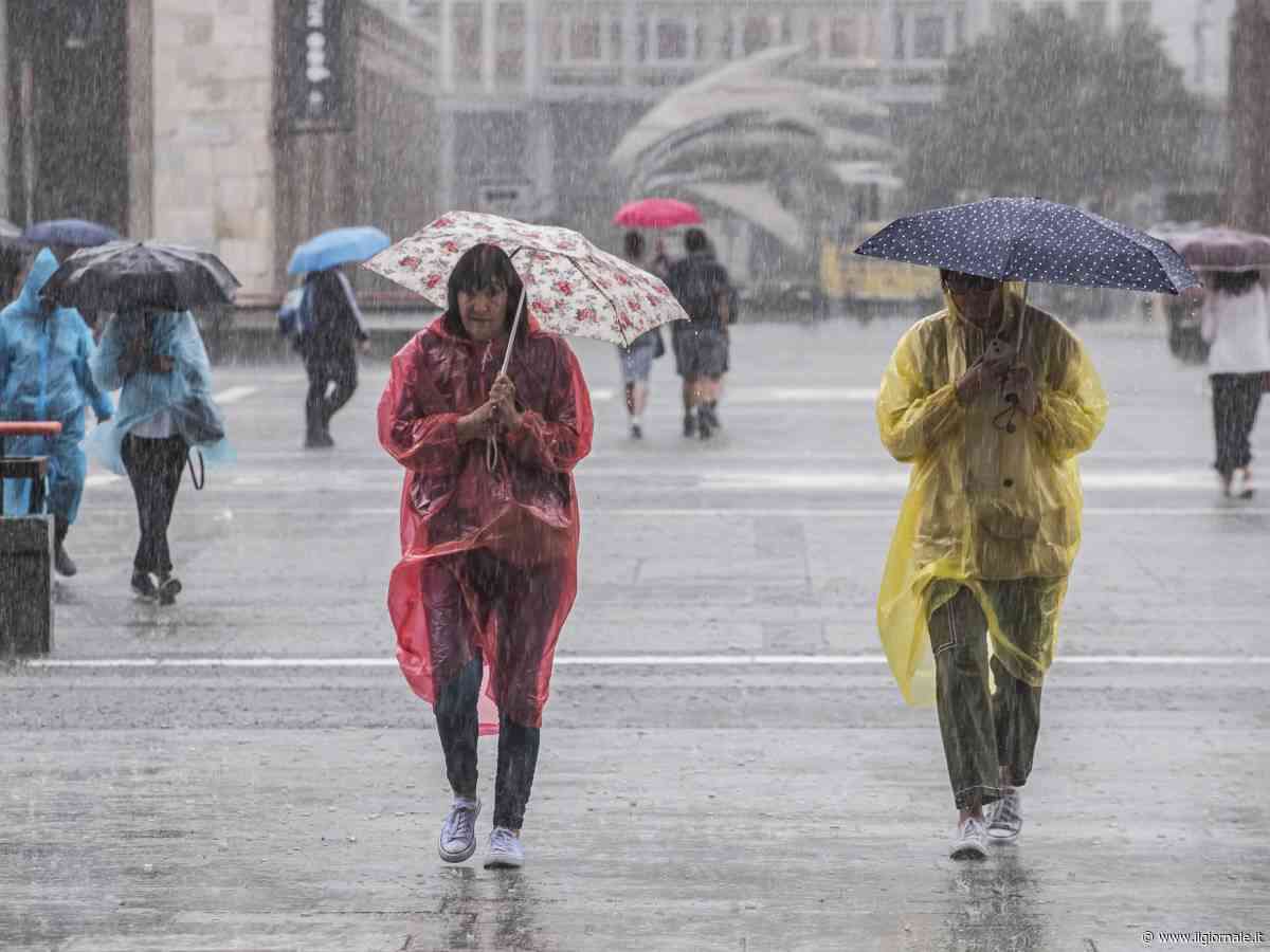 Il caldo sta per essere spazzato via: arrivano piogge e nubifragi, ecco dove