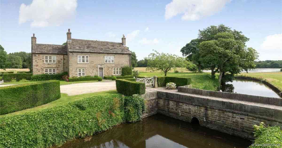 Inside fairytale property with own moat located in unexpected part of UK