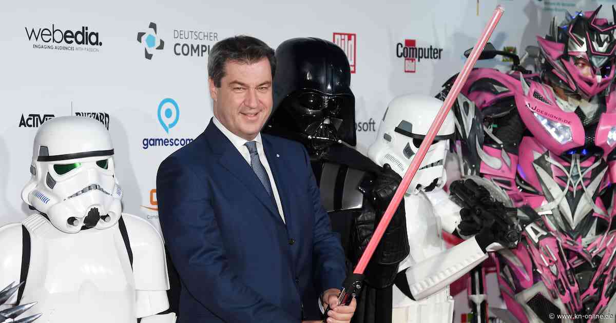 May the Fourth: Markus Söder postet zum Star-Wars-Tag Jedi-Bilder von sich