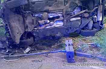POL-ME: Hoher Sachschaden nach Alleinunfall mit dem Auto - 2505009