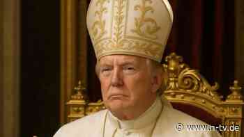 Bild als Papst verbreitet: Kirchenvertreter fordern Entschuldigung von Trump