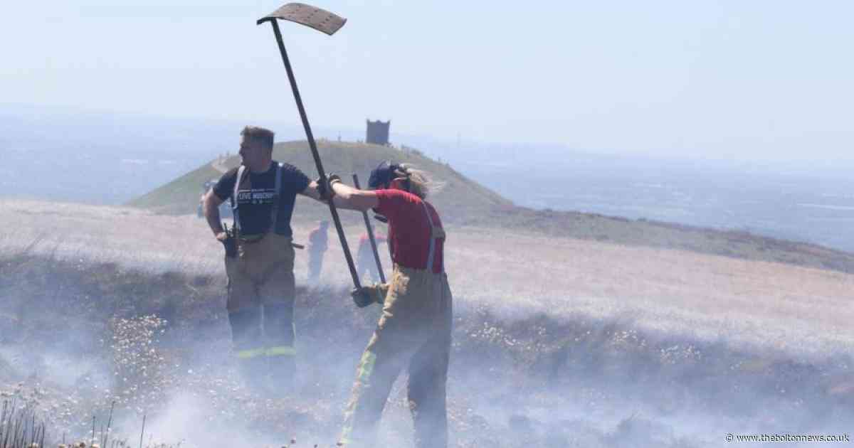 Latest Winter Hill wildfire stokes memories of 'weekend of May madness'