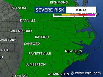 WRAL Weather Alert Day: Rain and storms with damaging winds likely Sunday