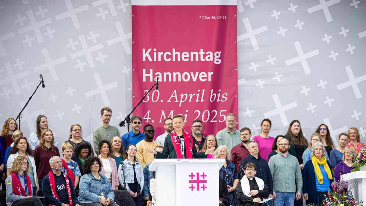 Kirchentag endet in Hannover mit Open-Air-Gottesdienst