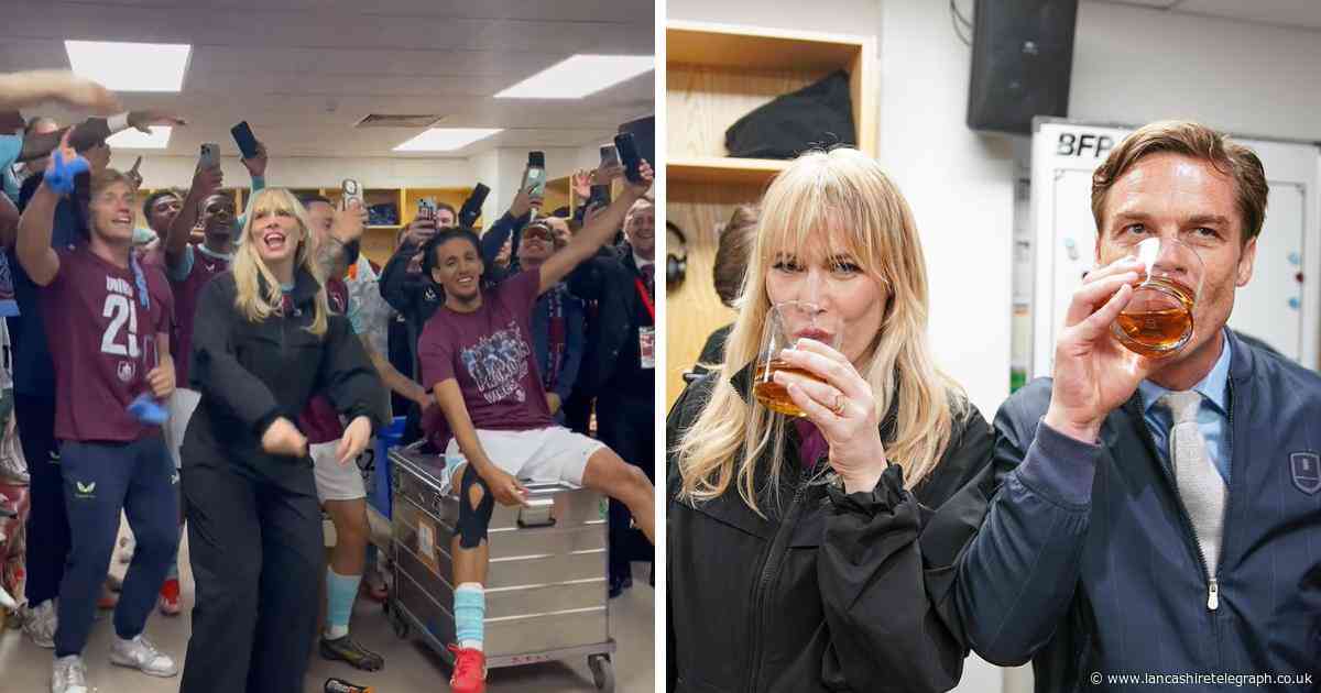 Natasha Bedingfield makes surprise appearance as Burnley seal promotion