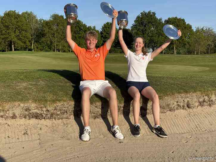 Dewi Weber zet goede vorm door op LPGA, podiumplaats voor Wouter de Vries en dit zijn de winnaars van het NK-18