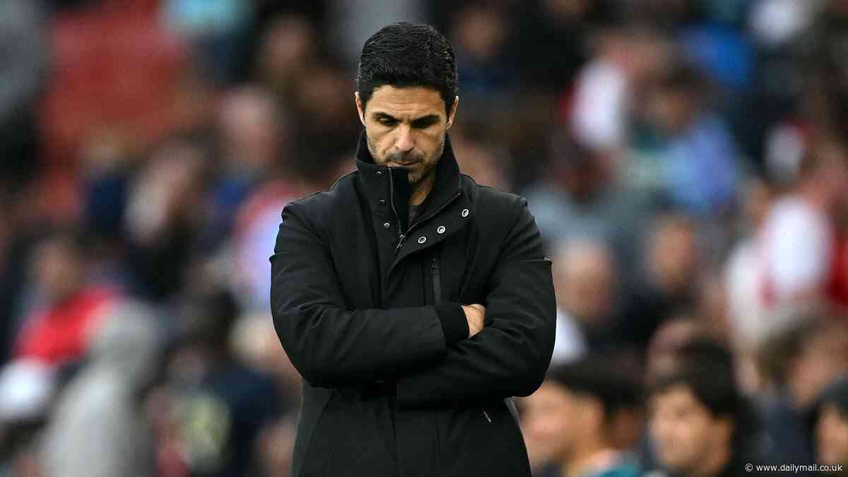 Arsenal dealt injury blow ahead of make or break PSG showdown as Mikel Arteta gives update after star missed defeat by Bournemouth