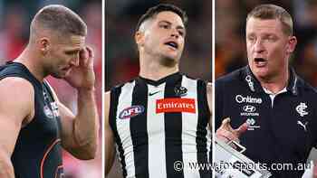Not contenders currently; close game misfortune; rival owns them — Three Word Analysis