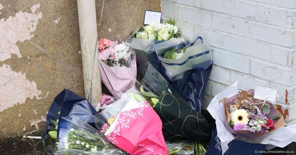 Heartbreaking tribute messages left for 'sensitive soul' Layton Carr at scene of fire death