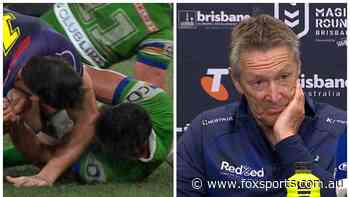 ‘Never seen that before’: Bellamy scolds Storm star for discipline issues after ‘costly’ penalties