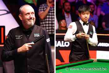 LIVE WK SNOOKER. Van zenuwen geen spoor: Zhao Xintong pakt meteen eerste frame tegen Mark Williams
