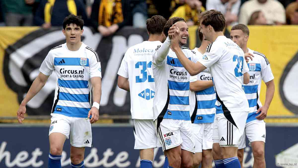 PEC zo goed als zeker van lijfsbehoud in Eredivisie na ruime zege bij concurrent NAC
