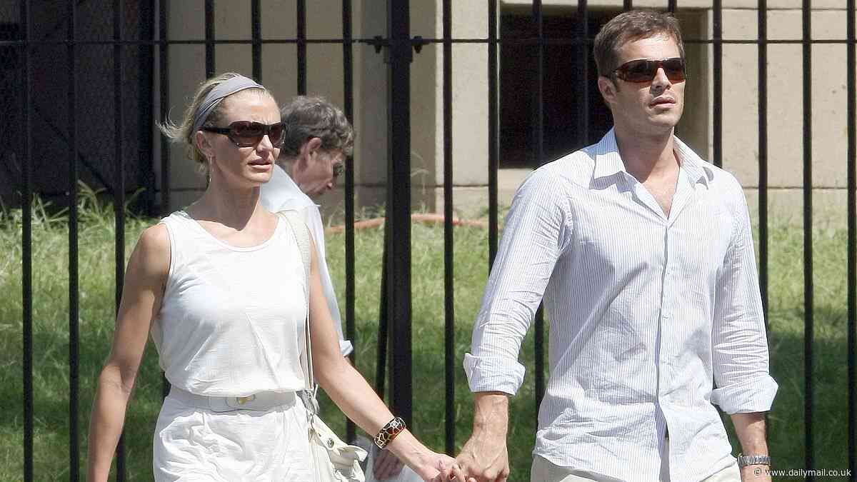 First male supermodel Paul Sculfor reveals why he's STILL in touch with A-list exes Cameron Diaz and Jennifer Aniston - nine years after marrying his 'beautiful, natural and spiritual' wife Federica