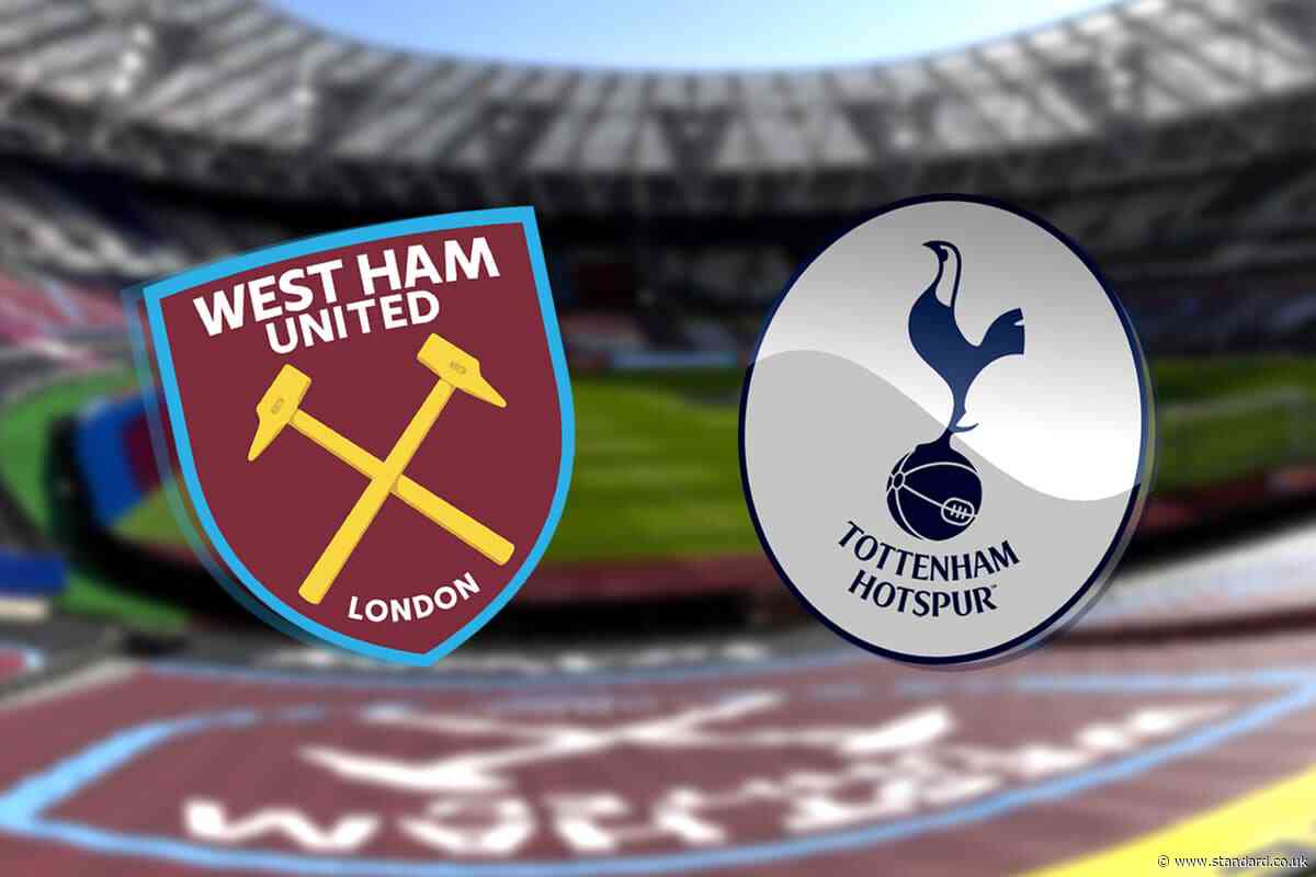 West Ham vs Tottenham LIVE: Premier League match stream, latest score and goal updates