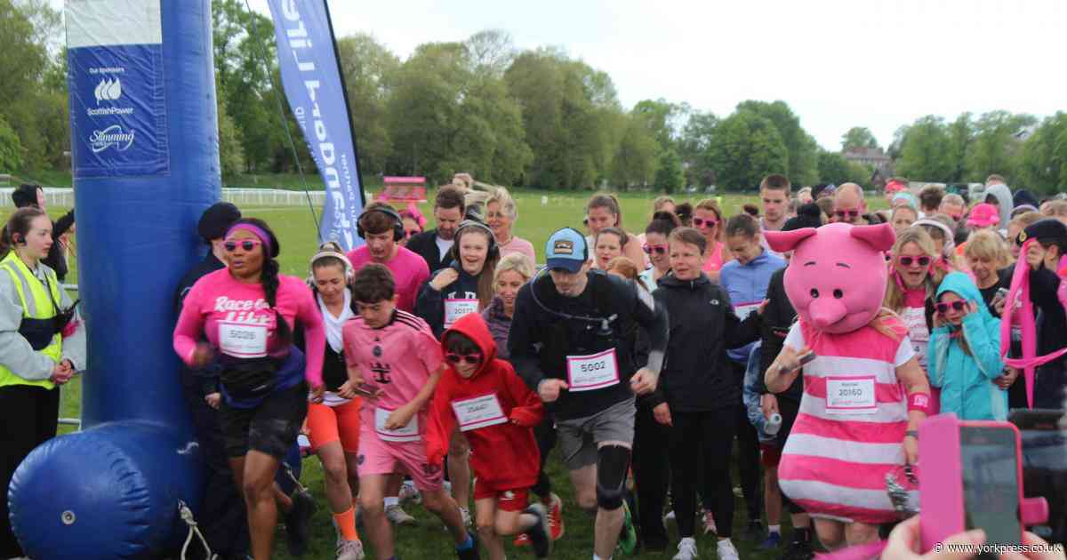 'They're all with us today' - York Race for Life raises £130k for cancer research