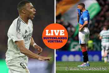 MULTILIVE. Mbappé zet Real Madrid op rozen tegen Celta, Celtic wist openingstreffer Cyriel Dessers uit in OId Firm