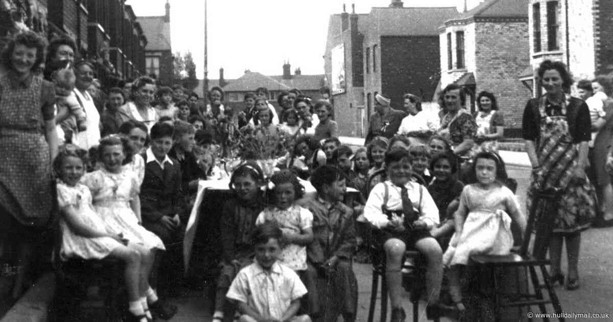Nostalgic photos of celebrations and parties on VE Day in Hull