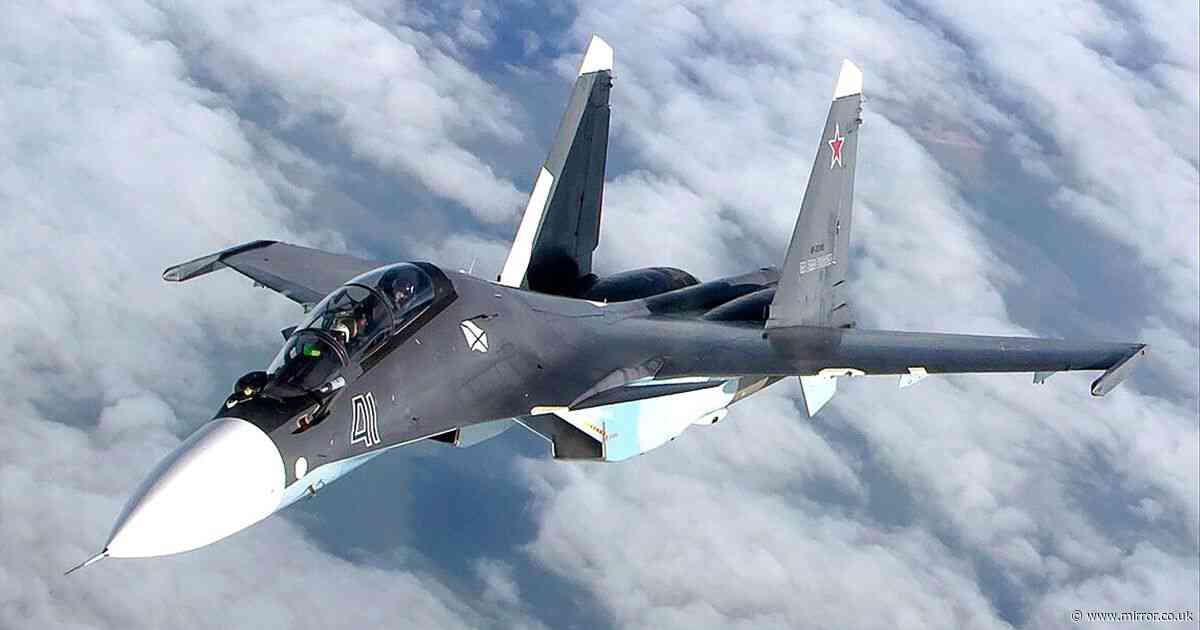 Ukraine reveals 'world first' after downing £38m Putin Su-30 warplanes