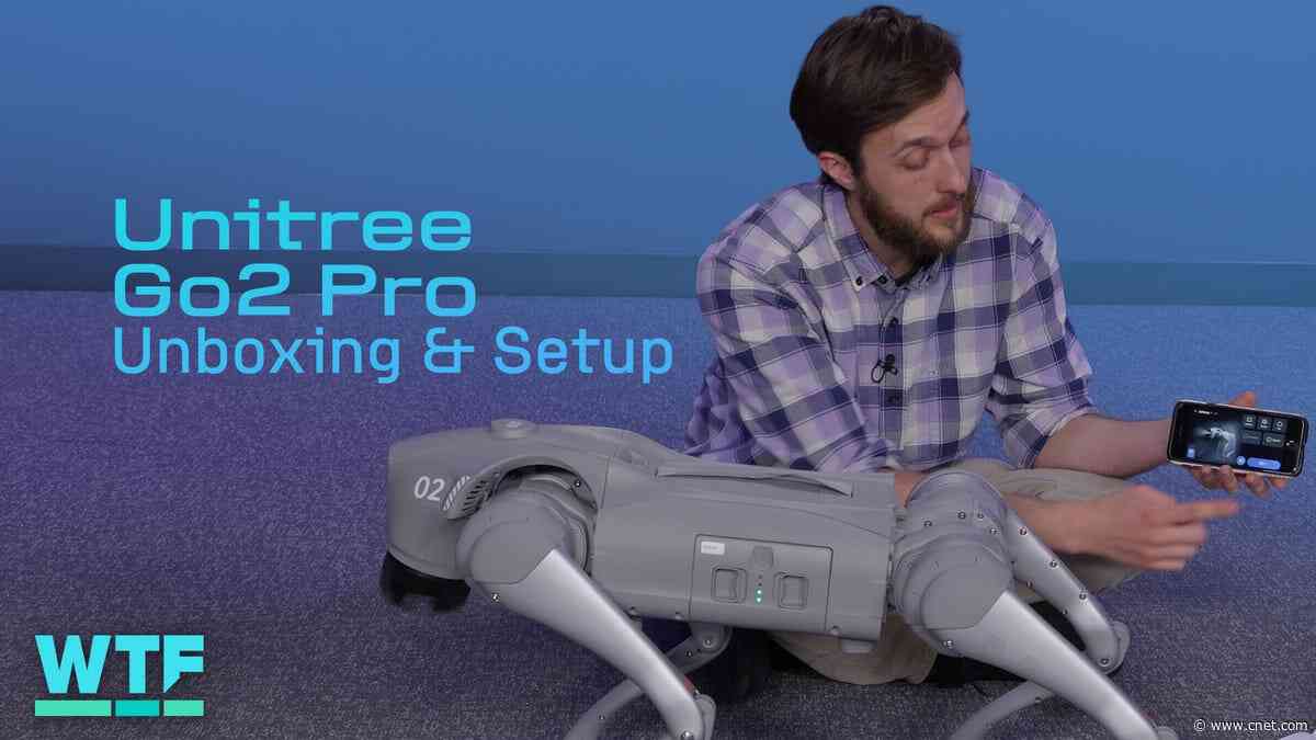 A Robot Dog for Under $5K: Unboxing Unitree's Go2 Pro video