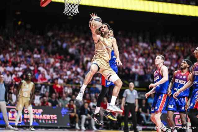 Giants zetten Nederlandse kampioen Leiden opzij, Kangoeroes Mechelen gaat onderuit tegen Charleroi (maar behoudt zicht op titel)
