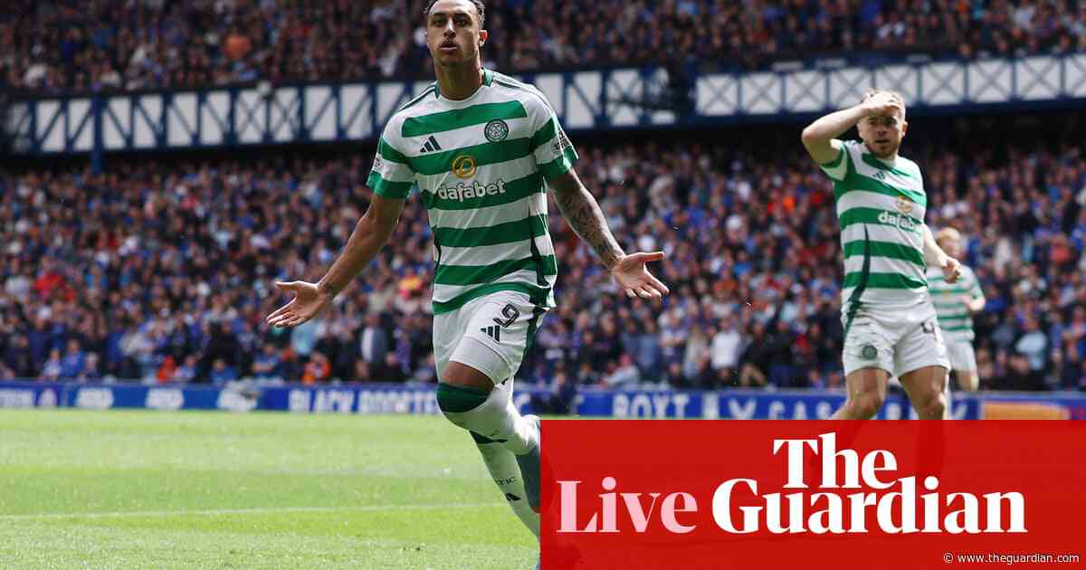 Rangers 1-1 Celtic: Scottish Premiership – as it happened