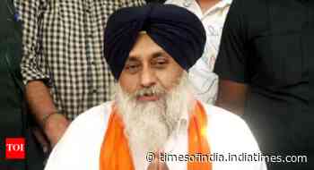 SAD chief Badal seeks PM Modi's intervention in Punjab-Haryana water row
