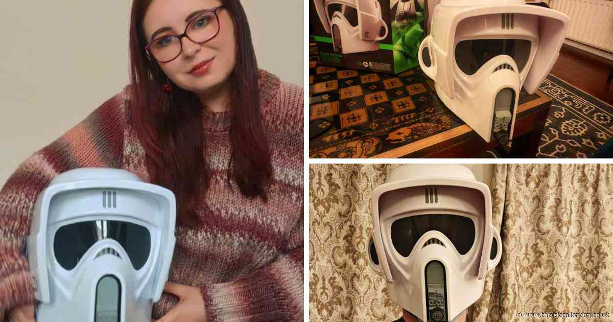 'I tried this Star Wars Scout Trooper helmet and felt ready to chase the rebels'