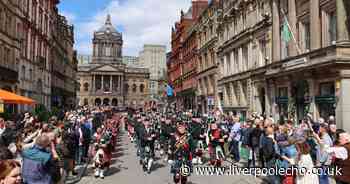 Brilliant photos as crowds take over Liverpool city centre street to mark VE Day